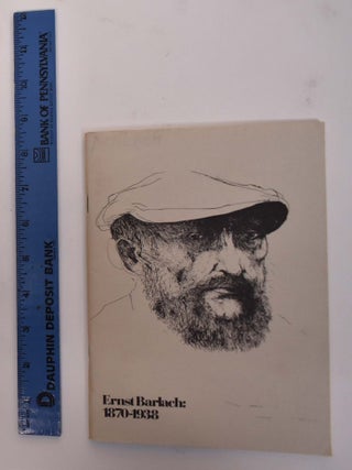 Item #10071 Ernst Barlach: 1870-1938. Naomi Jackson Groves, John David Farmer, Katharyn D. Reiser