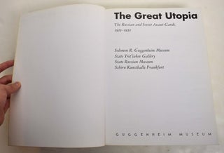 The Great Utopia: The Russian and Soviet Avant-Garde 1915-1932