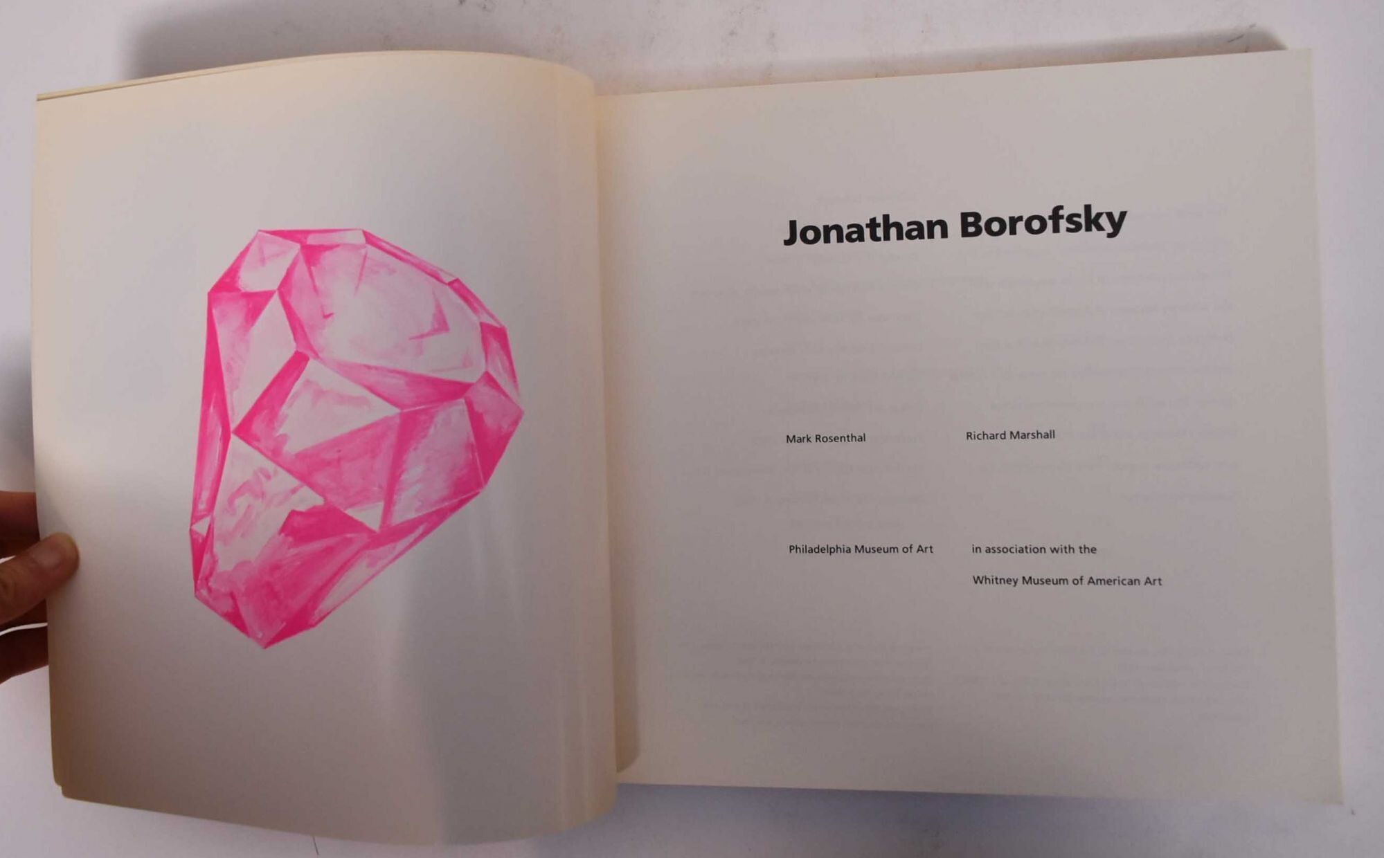 Jonathan Borofsky | Mark Rosenthal, Richard Marshall