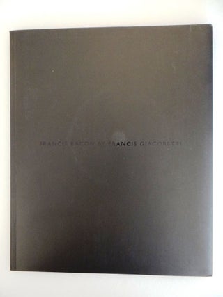 Item #101594 Francis Bacon By Francis Giacobetti