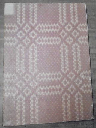 Item #101844 Coverlets: A Handbook on the Collection of Woven Coverlets in The Art Institute of...