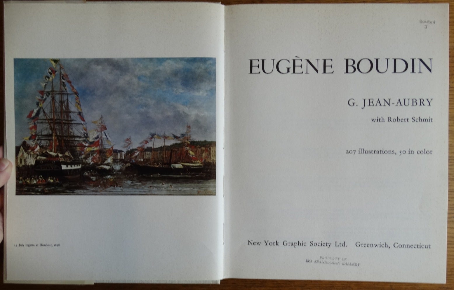 直販販売品 Eugene Boudin、Composition、海外版超希少レゾネ