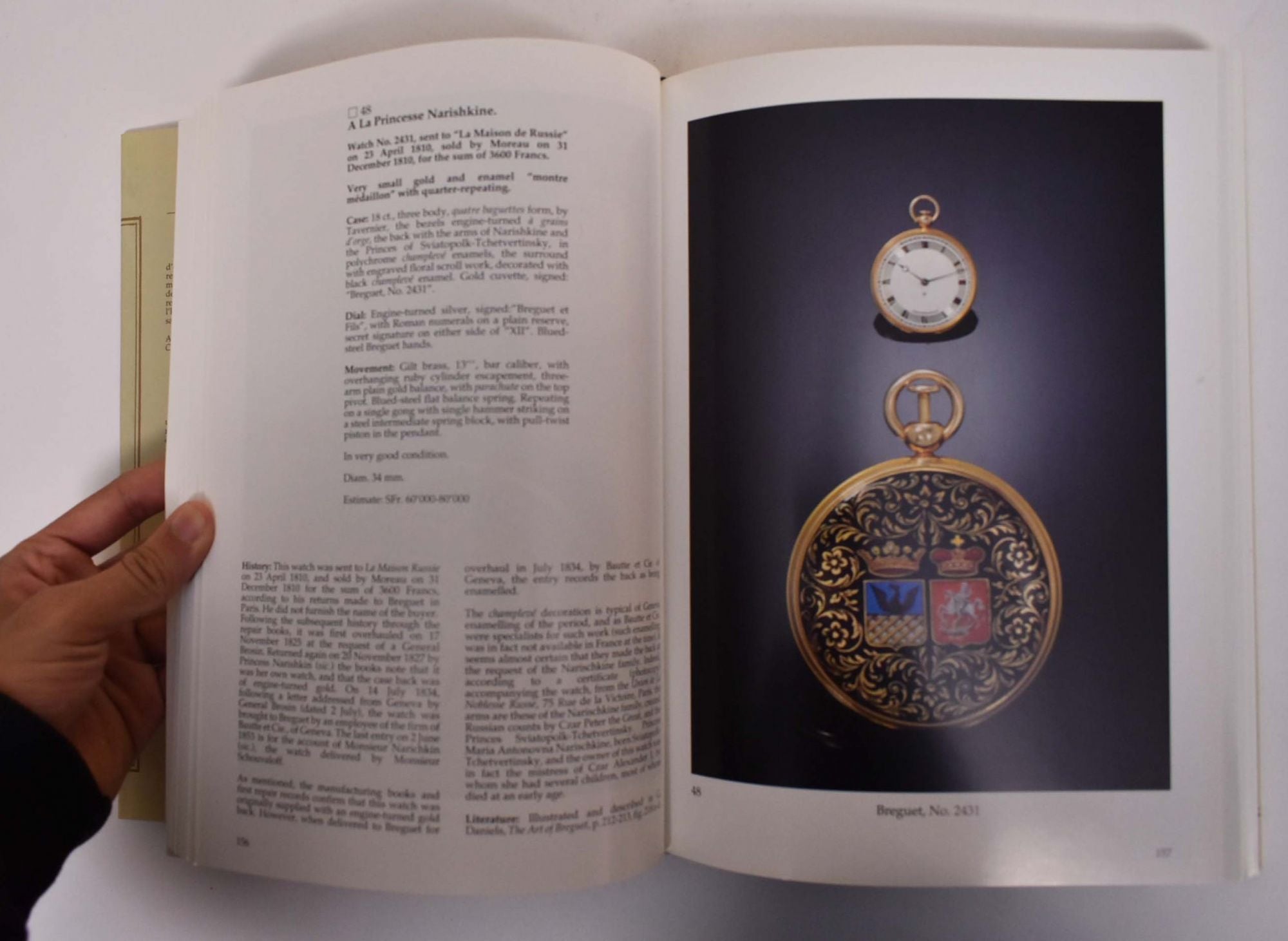 THE ART OF BREGUET An Important Collection or 204 Watches Clocks