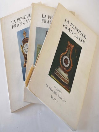 Item #103032 La Pendule Francaise Des Origines a Nos Jours, 3 volumes