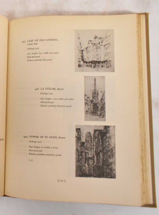 Catalogue of The Etchings of Joseph Pennell