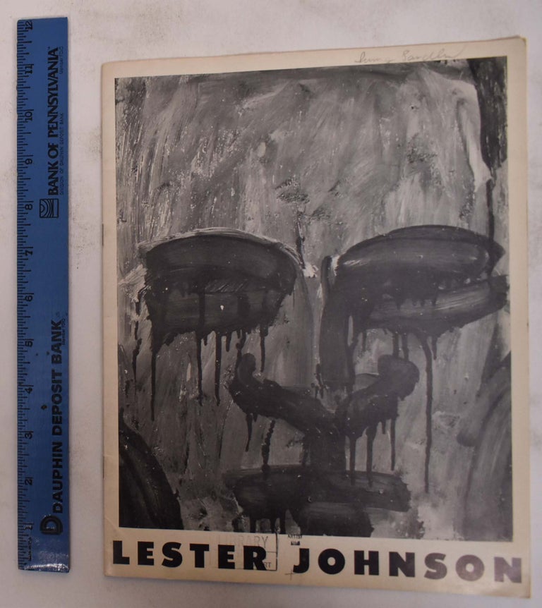 Item #103589 Lester Johnson. Dore Ashton.