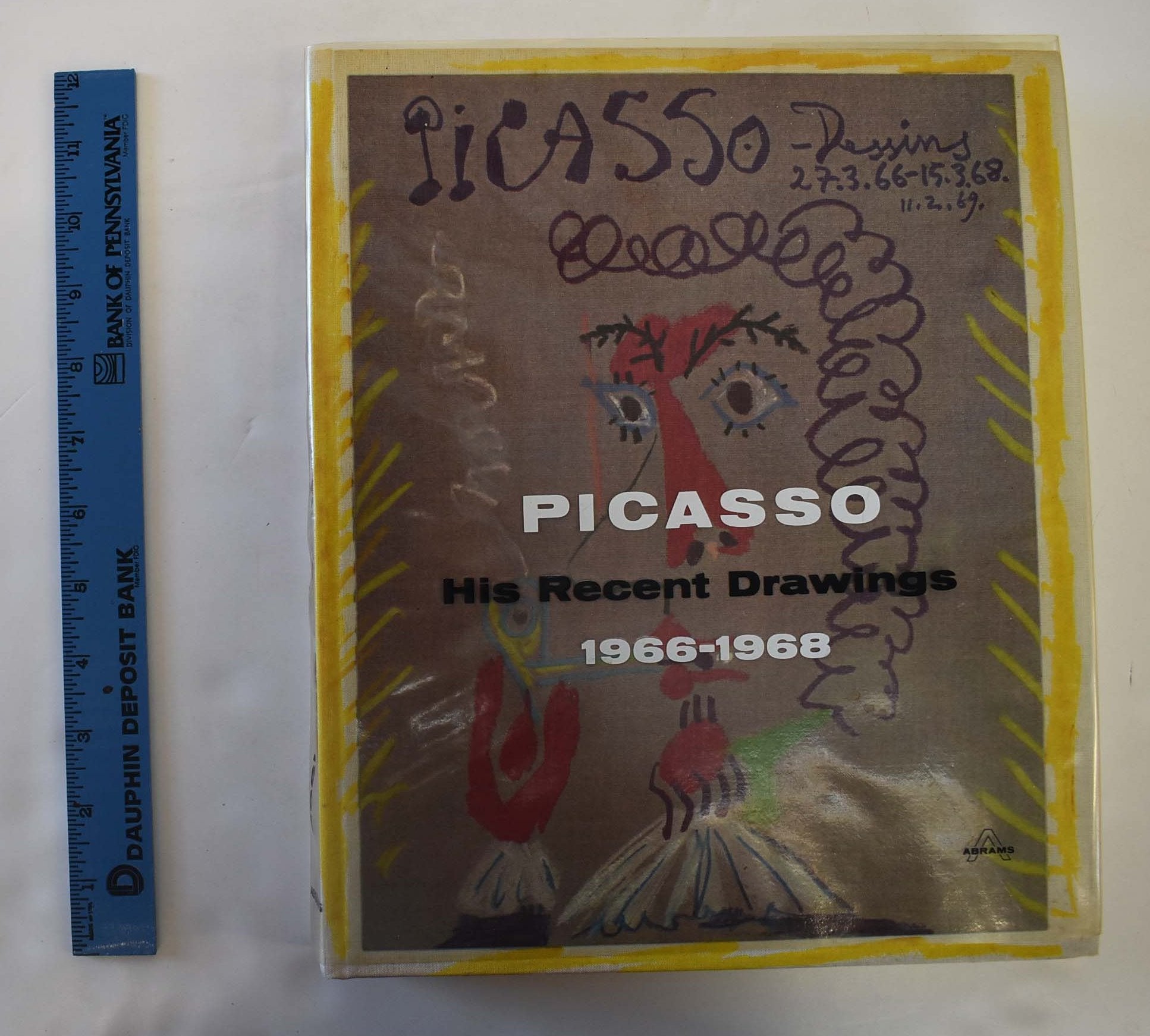 Picasso His Recent Drawings 1966-1968 Coffee Table Book - Pablo Picasso  Drawings Out Of Print Book — Maison Plage