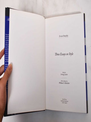 Three Essays on Style
