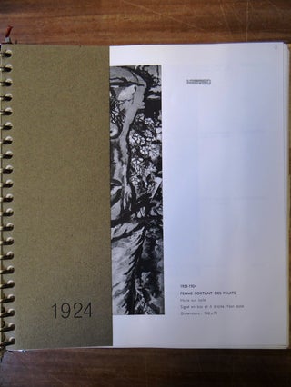 Catalogue de l'Oeuvre de Georges Braque Peintures 1924 - 1927