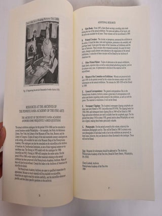 The Annual Exhibition Record of The Pennsylvania Academy of The Fine Arts, Vol. 3: 1914-1968