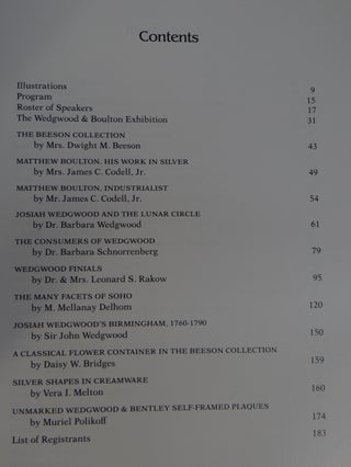 Proceedings of the Twenty-Third Annual Wedgwood International Seminar