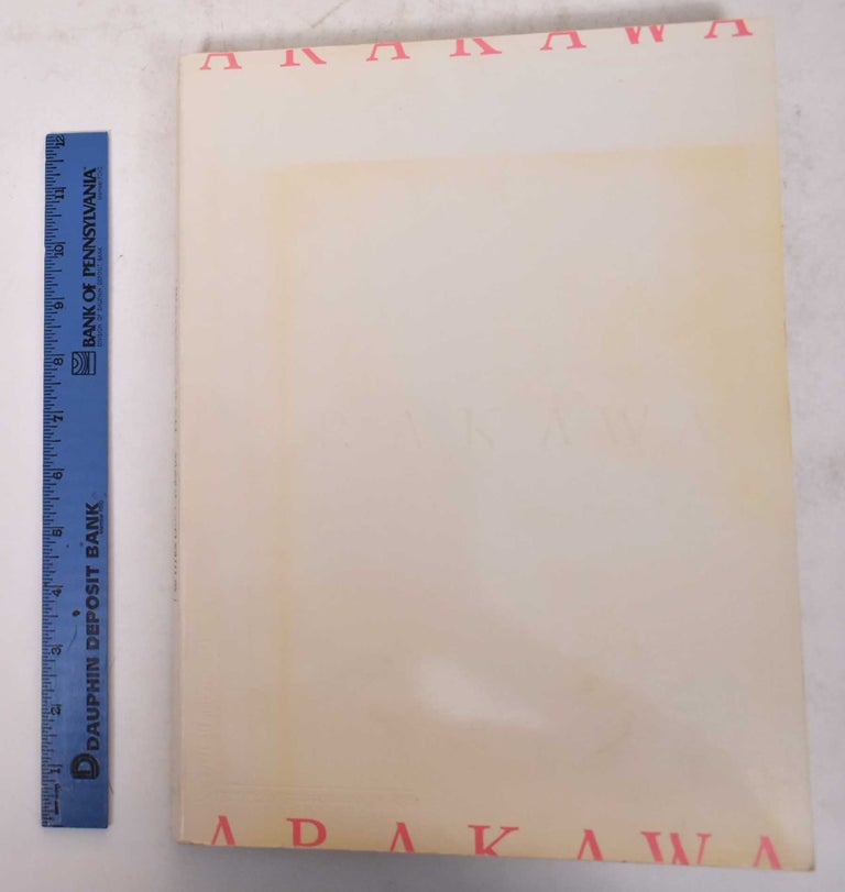Item #10777 Constructing the Perceiver--ARAKAWA: Experimental Works. Charles Haxthausen Koji Takahashi, Jean-Francois Lyotard.