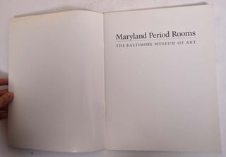 Maryland Period Rooms - The Baltimore Museum of Art
