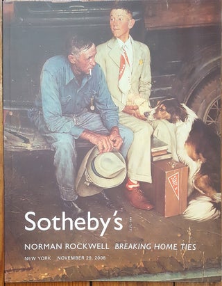 Item #109625 Norman Rockwell: Breaking Home Ties. Sotheby's