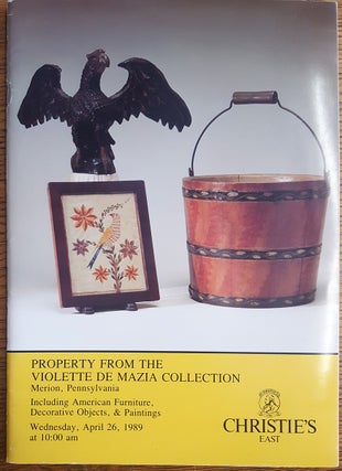 Item #110138 Property from the Violette de Mazia Collection, Merion, Pennsylvania. Christie's