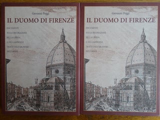 Item #110940 Il Duomo di Firenze, Volumes I & II. Giovanni Poggi