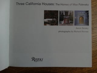 Three California Houses: The Homes of Max Palevsky