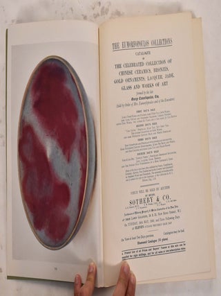 The Eumorfopoulos Collections: Catalogue of the Celebrated Collection of Chinese Ceramics, Bronzes, Gold Ornaments, Lacquer, Jade, Glass, and Works of Art Formed by the Late George Eumorfopoulos, Esq.