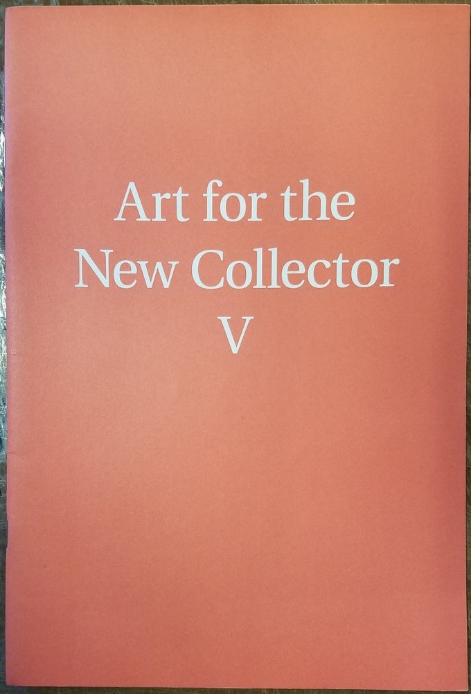 Item #114058 Art For The New Collector V. n/a.