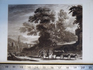 Beauties of Claude Lorrain. Twenty-Four of His Choicest Landscapes Engraved by Brumley, Lupton, and Others Selections from the Liber Studiorum; Subtitle on portfolio: Selections from the Liber studiorum