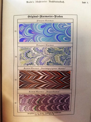 L. Brade`s Illustriertes Buchbinderbuch, ein Lehr- und Handbuch der gesamten Buchbinderei und aller in dieses fach einschlagenden Kunsttechniken