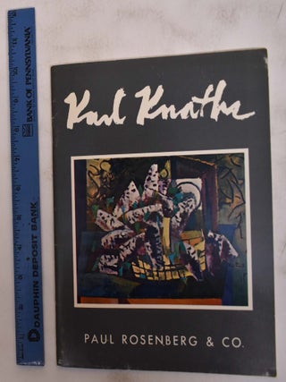 Item #116189 Memorial Exhibition, Paintings from 1922 to 1971 on Loan from Museums and Private...