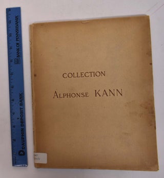 Item #116345 Collection Alphonse Kann