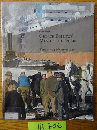 Item #116706 George Bellows' Men of the Docks
