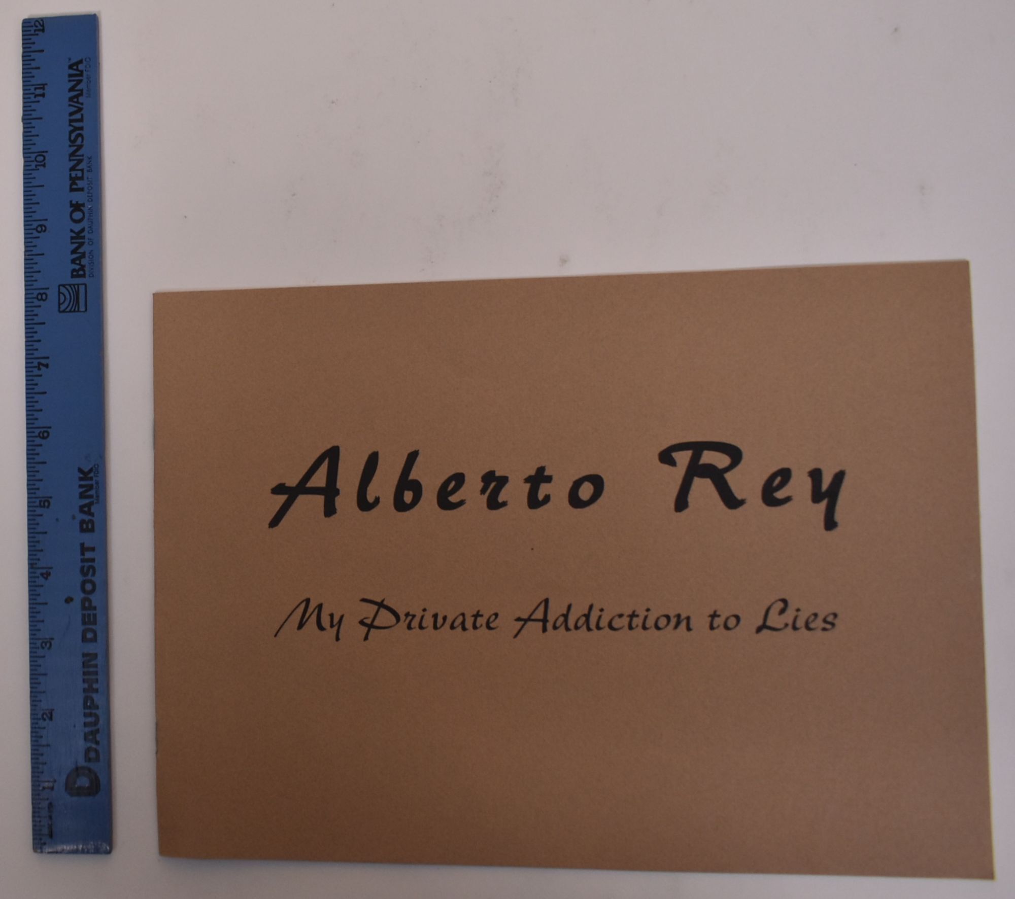 Alberto Rey: My Private Addiction to Lies | Johanna Drucker