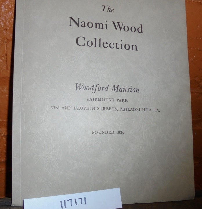 Item #117171 The Naomi Wood Collection: An Illustration of Household Gear During Colonial Years. John P. B. Sinkler.