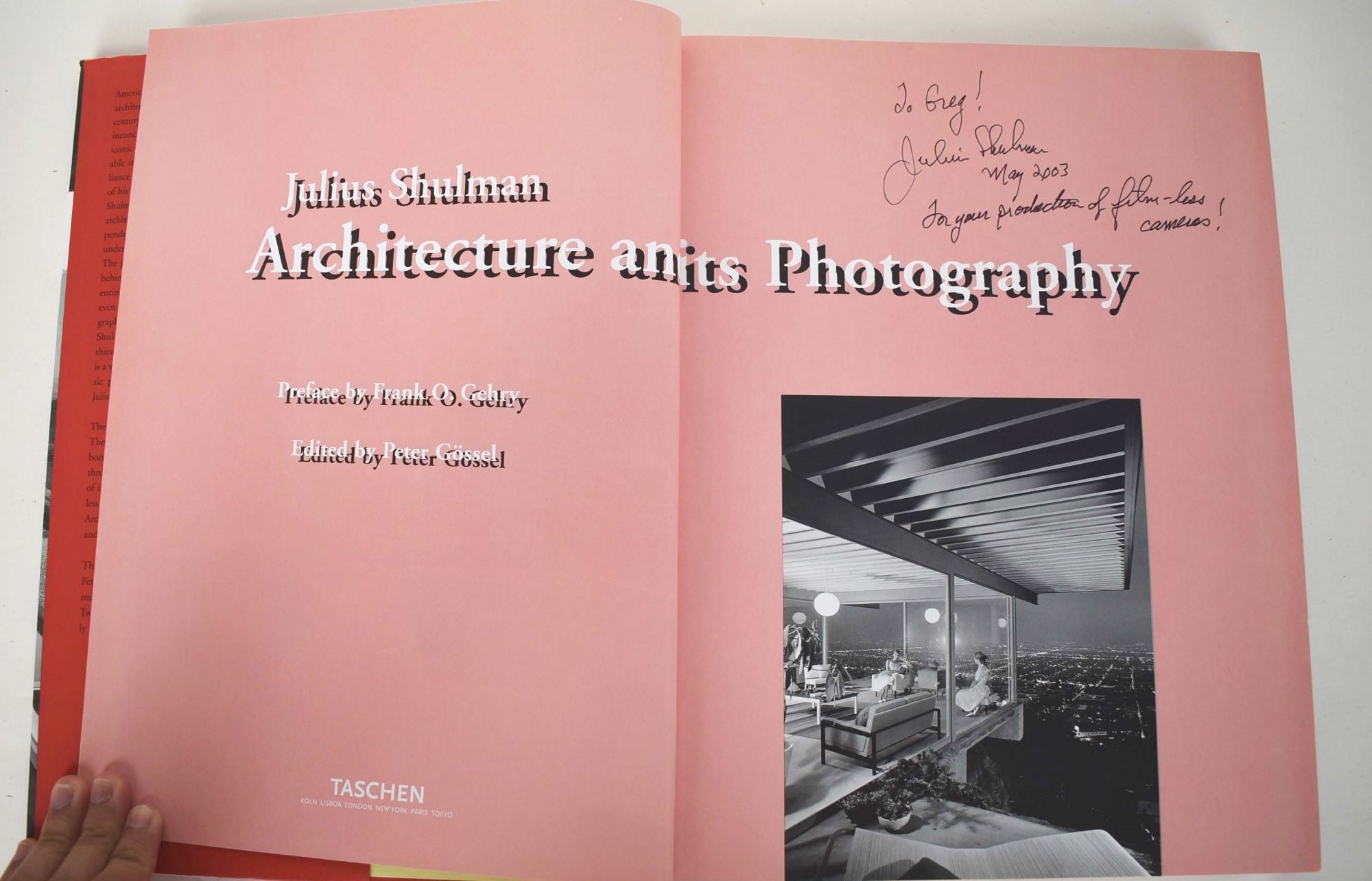 Architecture and its Photography by Julius Shulman, Frank O. Gehry on  Mullen Books