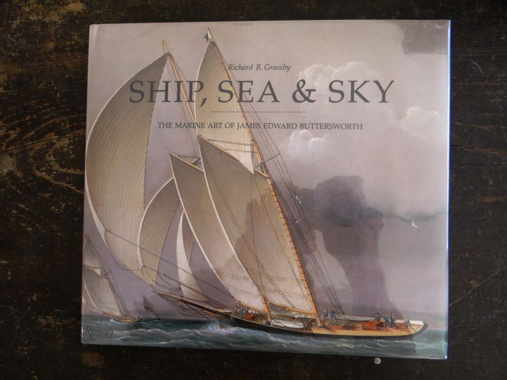 洋書: Ship, Sea & Sky 帆船 Marine art Ship, Sea & Sky: The Marine Art of James Edward Buttersworth