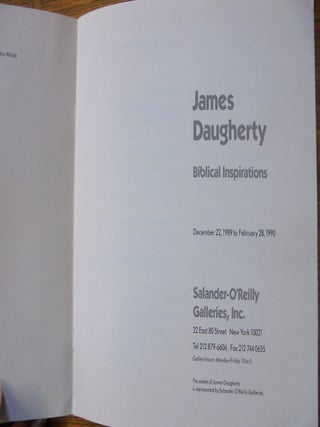 James Daugherty: Biblical Inspirations