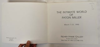 Item #119401 The Intimate World of Paton Miller