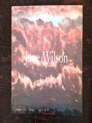 Item #120113 Jane Wilson: Recent Paintings. Stephen Westfall