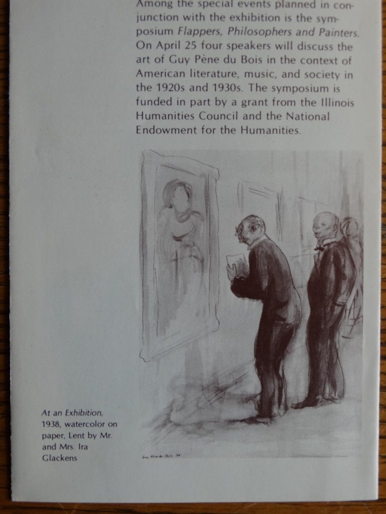 Guy Pène du Bois: Artist About Town - Guide to the Exhibition | Kathleen  Roy Cummings