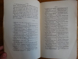 Catalogue de Livres Rares et Precieux Composant la Bibliotheque de feu M. l'abbe Jean-Baptiste Chevalier de Bearzi