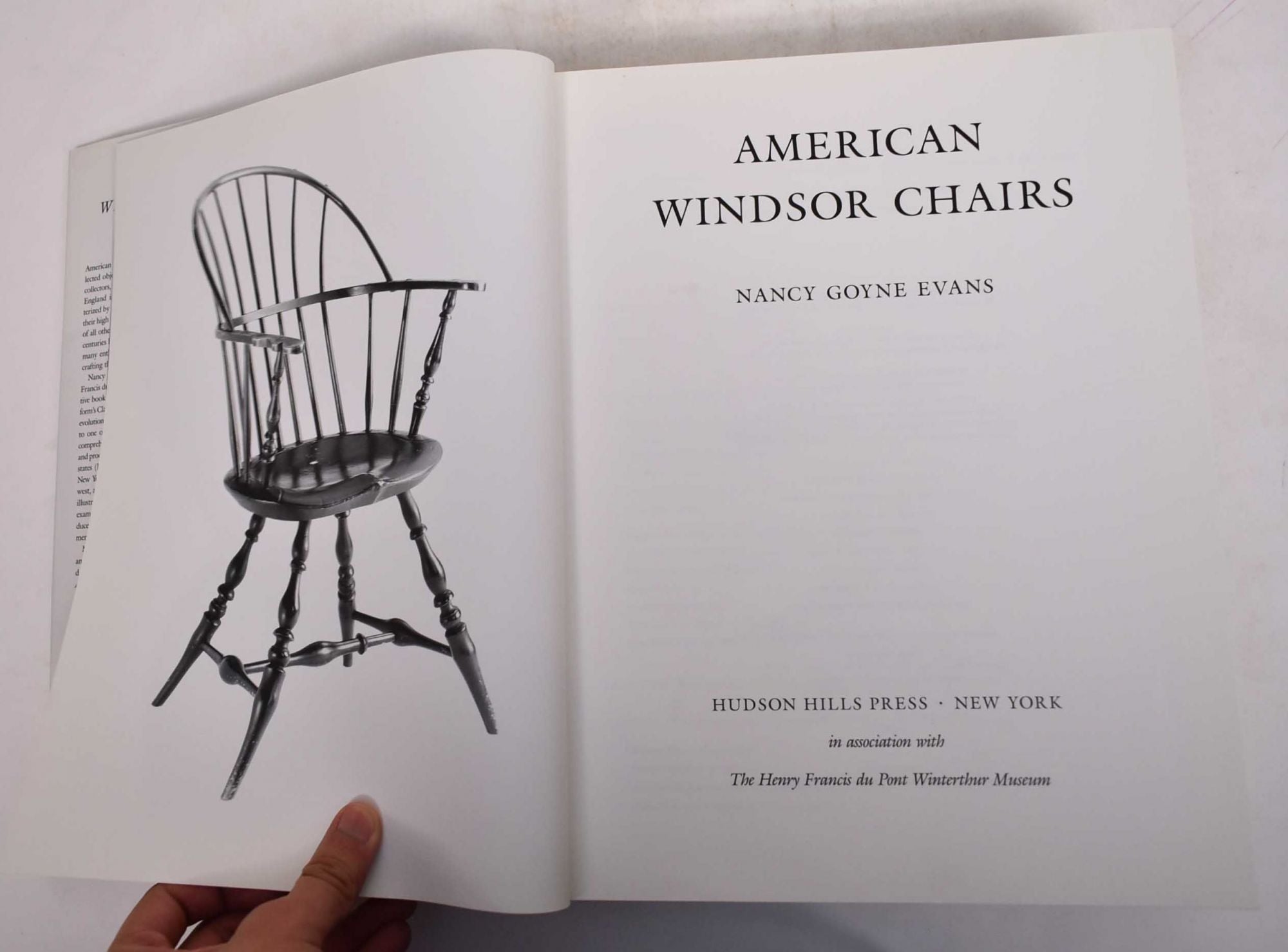 American Windsor Chairs | Nancy Goyne Evans | First Edition