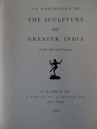 An Exhibition of the Sculpture of Greater India