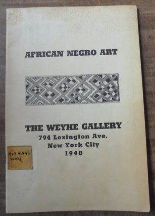 Item #124828 African Negro Art