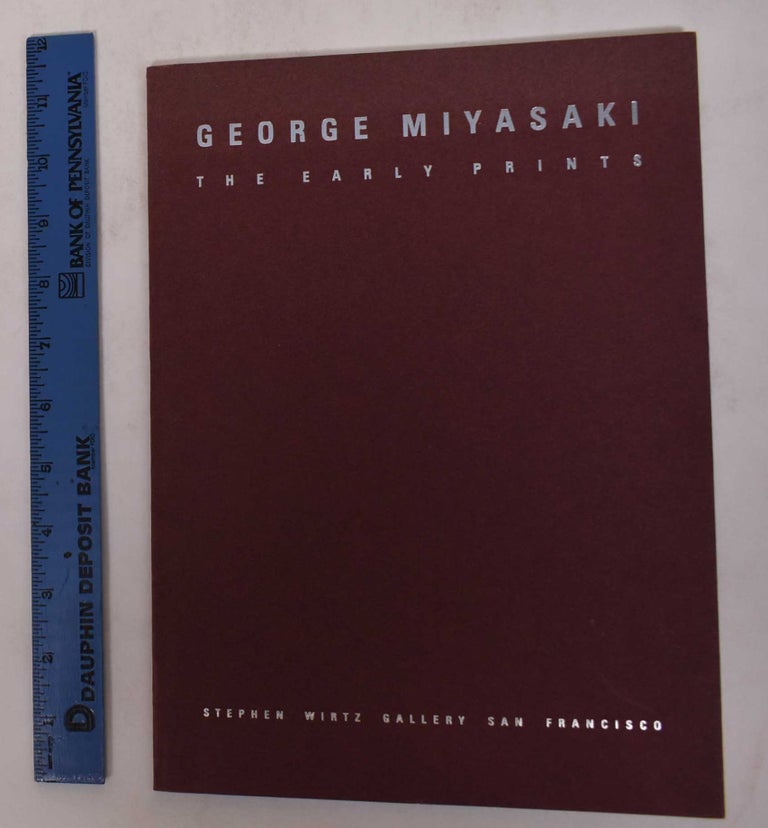 Item #126244 George Miyasaki: The Early Prints. David Acton.