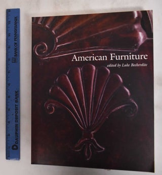 Item #127244 American Furniture 1999. Luke Beckerdite