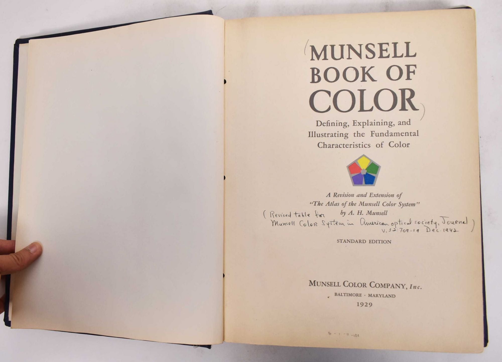 Munsell Book of Color Defining, Explaining, and Illustrating the