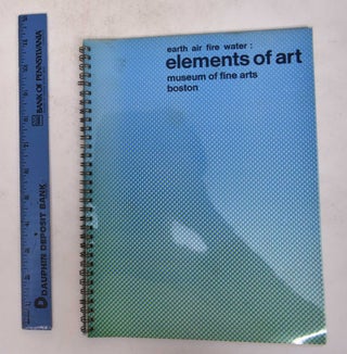 Item #127462 Earth Air Fire Water: Elements of Art (Two Volumes). David Antin