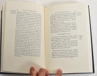 Ange-Laurent De La Live De Jully: a Facsimile Reprint of the Catalogue Historique (1764) and the Catalogue Raisonne des Tableaux (March 5, 1770)