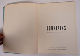 Fountains in Contemporary Architecture