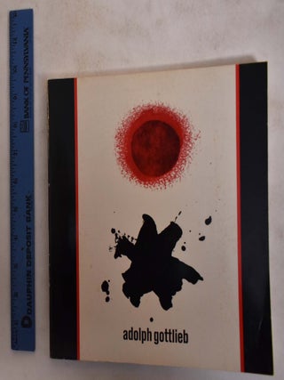 Item #129304 Adolph Gottlieb. Robert Doty, Diane Waldman