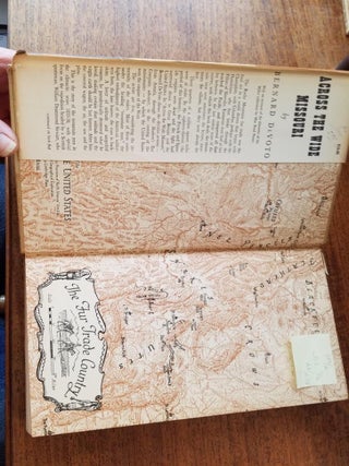 Across The Wide Missouri, With An Account of The Discovery of The Miller Collection by Mae Reed Porter (Original edition)