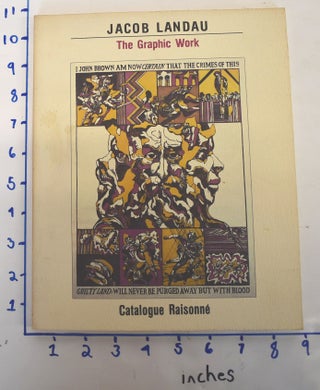 Item #13042 Jacob Landau: The Graphic Work: Catalogue Raisonne. Janet Flint