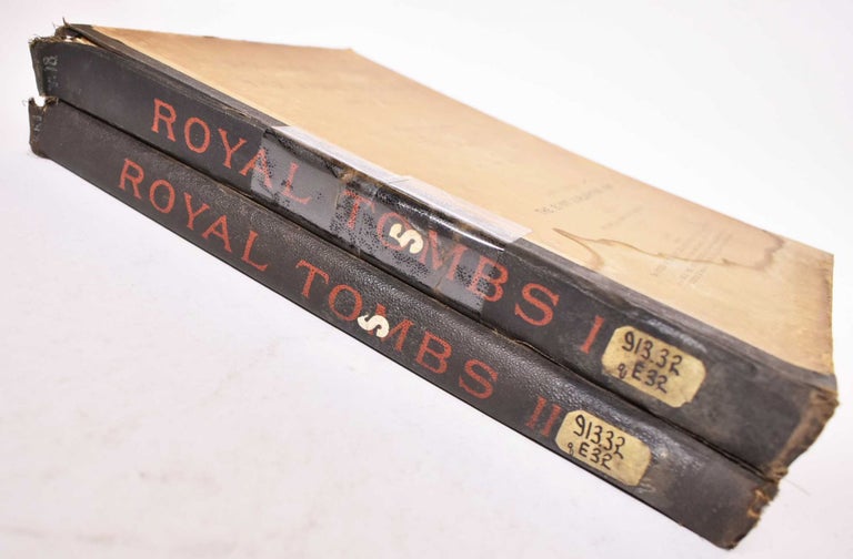 Item #131197 The Royal Tombs of the First Dynasty (18th and 21st Memoirs of The Egypt Exploration Fund) [Set of 2 volumes]. Part. II title: The royal tombs of the earliest dynasties. Sir W. M. Flinders Petrie, F Ll Griffith.